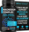 Magnesium Citrate Capsules | Multi Magnesium Supplement for Women & Men | Complete Magnesium Complex | High Absorption Magnesium Taurate for Relax...