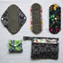 7pcs Set 1pc Mini Wet Bag +6pcs 8 Inch Cloth Mama Cloth/Menstrual Pads/Reusable Sanitary Pads/Panty Liners...