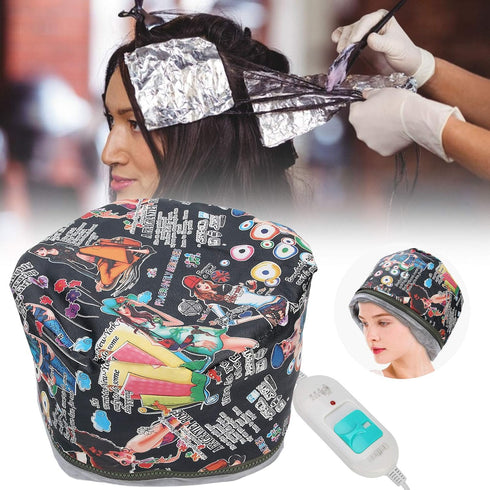 Hair Care Hat, 3 Mode Hair Steamer, Heating Treatment Baking Hat, Hair SPA, Nourishing Hair Care Tool For Hair Spa Home...
