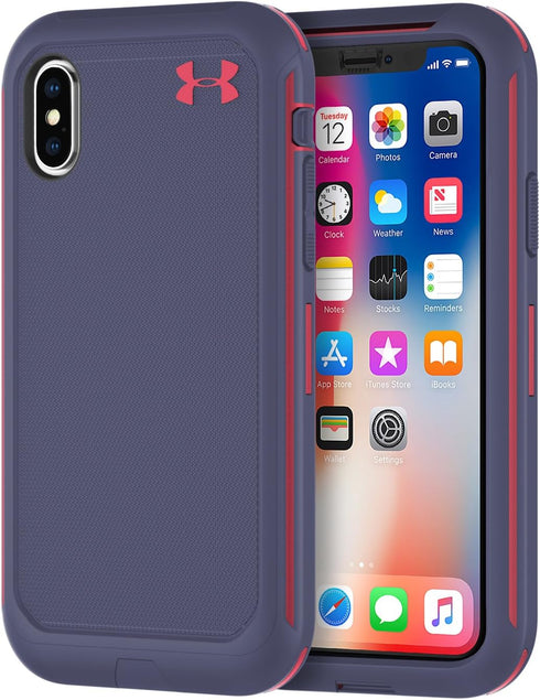 Under Armour UA Protect Ultimate Case for iPhone X - Midnight Navy/Coral Cove...