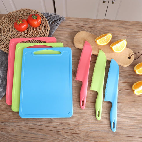 11" Professional Plastic Lettuce Knife with Serrated Edges for Cutting Salad Fruit Cake Bread Brownie Lasagna or Various Veggies, Pizza Cutter, Ny...