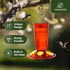 Kingsyard Hummingbird Feeder for Outdoors Hanging - 6 Bee Guard Feeding Ports & Built-in Ant Moat, Wild Bird Feeder for Outside Garden Yard Patio ...