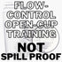 Reflo Smart Cup (Blue 2-Pack) Open Training Cup, Toddler Cup, No Suction 6oz, 360 Control-Flow, USA MADE Premium High-Impact Plastic...