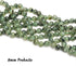 70PCS Natural 8MM Healing Gemstone, Prehnite Energy Stone Round Loose Beads, Semi-Precious Crystal Beads with Free Elastic String for Jewelry Maki...