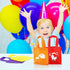 Aneco 24 Pack Non-woven Party Bags with Handles 8×8 Inch Treat Tote Bags Rainbow Party Gift Bags for Birthday Party Favor DIY Crafts Event Supplie...