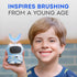 Sensory 360 Round U-Shaped Astronaut Design Mouthguard Electric Toothbrush for Kids Ages 2-7 - Automatic Memory Function - 5 Modes Toothbrush with...