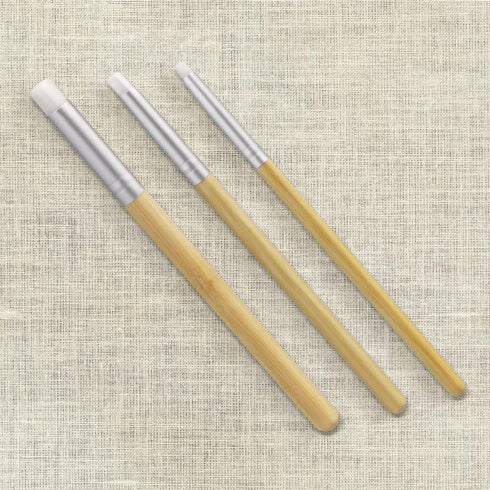Mini Blending Brushes for Card Making, Dry Brush Miniature Painting Dry Miniature Painting Set for for Craft Detail Painting (3 Pack)...