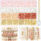 Gionlion 3000 Pcs Clay Beads for Bracelets, Bracelet Making kit Golden Beads for Jewelry Making, Charms Bracelet Kit DIY Arts and Crafts Birthday ...