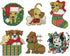 Design Works Crafts Christmas Puppies Counted Cross Stitch Ornament Kit, White...
