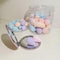 50 PCS Small Mini Makeup Sponges and Powder Puff with Makeup Mirror, Multi Colored Beauty Blender Makeup Sponge Facial Makeup Tools (Makeup Sponge...