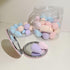 50 PCS Small Mini Makeup Sponges and Powder Puff with Makeup Mirror, Multi Colored Beauty Blender Makeup Sponge Facial Makeup Tools (Makeup Sponge...