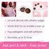 Hollywood Fashion Secrets Silicone Coverups, Hypoallergenic, Reusable, Washable, Gentle on Skin, Ultra Thin, Self Adhesive, Deep Shade, 1 Pack...