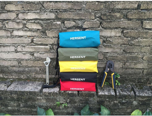 Canvas Zippered Pouches, Versatile Tool Pouch Tote Bag, Multi-Purpose Tool Zipper Organizer Case Storage Bag, Set of 5...