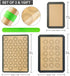 Silicone Baking Mats-Non Stick Cookie Sheet Macaron Mat Liner for Bake Pans & Rolling,Perfect Bakeware For Bread Making Pastry Cake Brioche Pizza ...