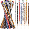 Teling 32 Pcs Western Cowboy Cowgirl Pencils for Kids Cowboy Party Favors Fun Cowboy Theme Decorative Pencils Wood Pencil with Eraser Supplies for...
