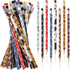 Teling 32 Pcs Western Cowboy Cowgirl Pencils for Kids Cowboy Party Favors Fun Cowboy Theme Decorative Pencils Wood Pencil with Eraser Supplies for...