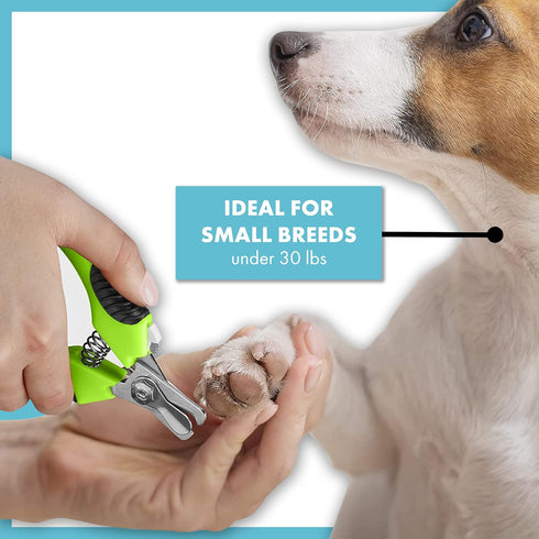 CONAIRPROPET Nail Clipper for Dogs with Stainless Steel Blades, Ideal for Small Dog Breeds,Yellow...