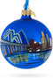 Memphis at Night, Tennessee Glass Ball Christmas Ornament 3.25 Inches...