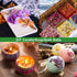 9 Bags Set Dried Flowers - Candle Making Soap Making DIY Candel Natural Flowers-Lemon,Lily,Don't Forget Me,Lavender,Mint Leaf,Rose Petal, Red Rose...