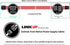 LINKUP - 50cm PSU PC Power Extension Cable Metallic Sleeved Silicone Coated Soft & Flexible to Route Custom Mod CPU w/Comb | 1x 8P (4+4) CPU EPS |...