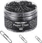 500pcs Paper Clips Assorted Sizes, Small, Medium and Large?1.1inch, 1.3inch and 2inch) Paper Clips, Vinyl Coated Paperclips for Office, School, Ho...