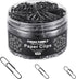500pcs Paper Clips Assorted Sizes, Small, Medium and Large?1.1inch, 1.3inch and 2inch) Paper Clips, Vinyl Coated Paperclips for Office, School, Ho...