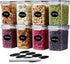 DWËLLZA KITCHEN Airtight Food Storage Container Set - 8 Pieces 1.4L - Plastic BPA Free Kitchen Pantry Storage Containers - Dishwasher Safe - Inclu...