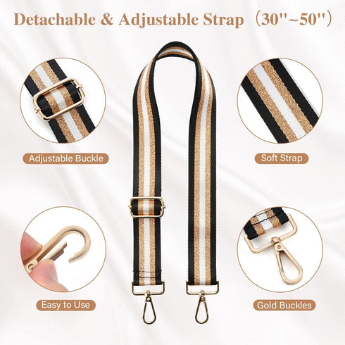 HULISEN Clear Crossbody Bag Stadium Approved, Clear Purse for Women Men, Transparent Messenger Shoulder Handbag...