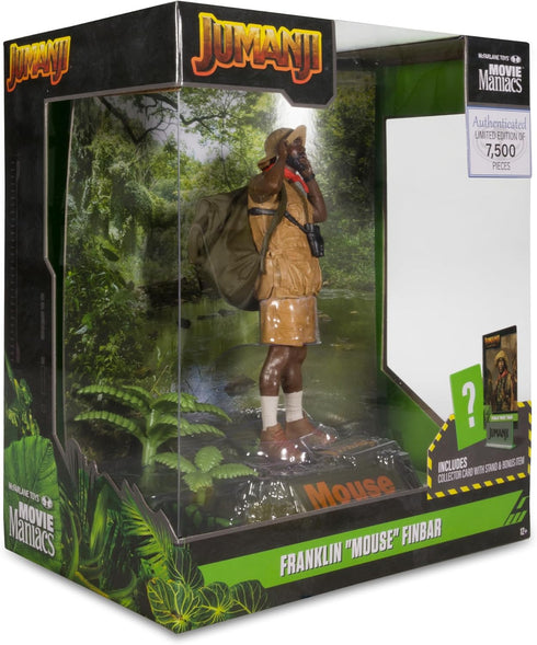 McFarlane Toys - Movie Maniacs Franklin Mouse Finbar (Jumanji) 6in Posed Figure...