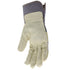 BOSS (B71001-WML) Women's Guard Split Cowhide Leather Palm Work Gloves, Extended Safety Cuff,Medium/Large, Blue/Cream...