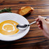 KEAWELL Premium 7.3 Inches Soup Spoons with Hook Handle, Set of 4, 18/10 Stainless Steel, Deep Bowl, Perfect for Ramen, Pho, Miso, Dumplings, Nood...