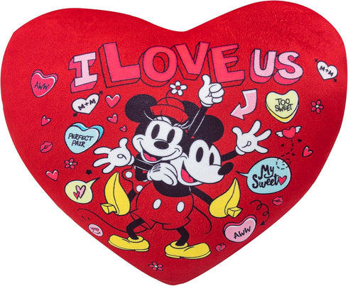 Northwest Mickey Mouse Shaped Cloud Pillow, 15", I Love Us...