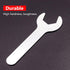 12PCS Single Open Ended Wrench Set Silver Flat Spanner Combination 1.5mm Ultra Thin Repair Tool for Limited Space Conditions...