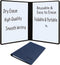 SOTER Small Dry Erase White Board, Mini Desktop Whiteboard, Double Sided, Portable, Foldable, Dry Erase Notebook, Ideal for Homeschooling Office a...