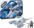 STAR WARS Mission Fleet Mando's N-1 Starfighter, Grogu & Mandalorian Action Figure Set, Ships, Toys for 4 Year Old Boys & Girls...