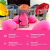 Fresh up™ | The Original Pink Beauty Blender Makeup Sponge, Super-Soft Foam Easily Blends Foundations, Powders, Blush Creams, Reusable, Washable, ...