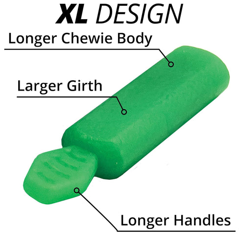 IXO XL Aligner Seater Chewies with Grip Handle for Invisalign Trays - Mint Scent, 5-Pack, with Storage Case...