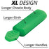 IXO XL Aligner Seater Chewies with Grip Handle for Invisalign Trays - Mint Scent, 5-Pack, with Storage Case...