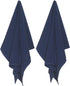 Now Designs Ripple Kitchen Towel, Set of 2, Indigo...