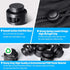 Plastic Cord Locks Double Hole Spring Toggle Stopper for Shoelaces, Drawstrings, Paracord, Bags, Clothing, Black...