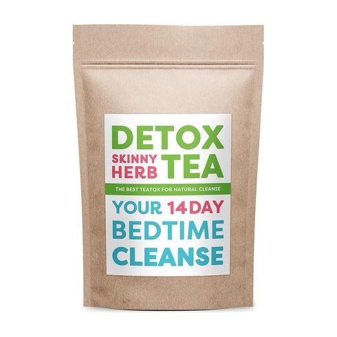 14 Days Bedtime Cleanse: Detox Skinny Herb - Effective Detox and Support Tea, 100% Natural...