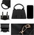 Ayliss Mini Crossbody Handbag Women Mini Purse Handbag Clutch Cute Mini Trendy Bag Top Handle PU Leather Shoulder Bag...
