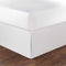 Nautica - Twin Bedskirt, Cotton 15-Inch Tailored Drop Bedding, Split Corners for Secure Fit, Oeko-Tex Certified (Solid White)...