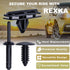 Rexka Fender Flare Hardware Kit for 2007-2018 Jeep Wrangler JK & Unlimited JK 68039280AA 6030441 6506007AA (Pack of 45)...