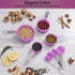 Measuring Cups and Spoons Set of Huygens Kitchen Gadgets 10 Pieces, Stackable Stainless Steel Handle Measuring Cups for Measuring Dry and Liquid I...