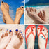 HAIAISO 12PCS Adjustable Toe Rings for Women Gold Silver Open African Toe Rings Summer Beach Foot Jewelry Set...