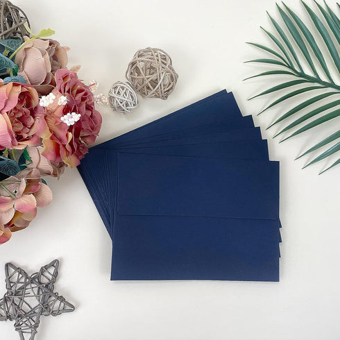 4x6 Envelopes For Invitation,Navy blue A6 envelope 4.75 x 6.5 inch, 4X6 Envelopes for A6 cards,Self Seal envelopes for weddings, greeting cards,ba...