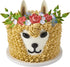 DecoSet® Pet Creations Cake Topper, Adorable 5 Piece Animal Cake Decoration For Birthdays And Celebrations - Cat, Dog, Rabbit, Llama, Sheep...