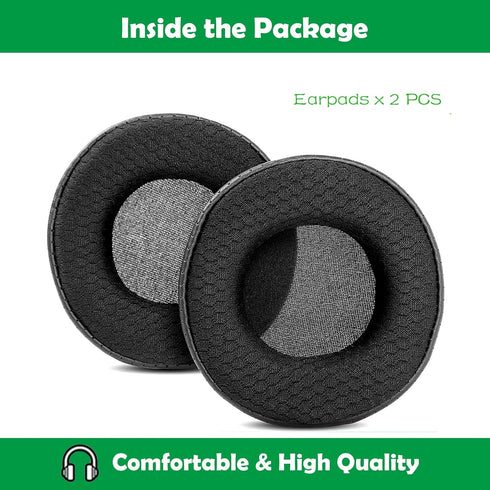Breathable Replacement Earpads Cushions Compatible with Superlux HD 681EVO 668B HD681 681B 662 Headphones Ear Pads with Durable Fabric/Breathable ...