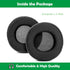 Breathable Replacement Earpads Cushions Compatible with Superlux HD 681EVO 668B HD681 681B 662 Headphones Ear Pads with Durable Fabric/Breathable ...